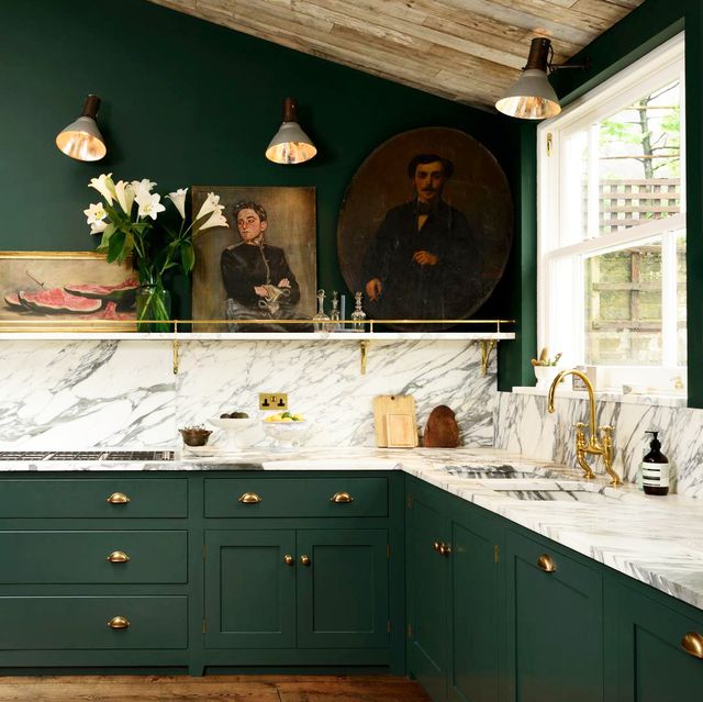 Gold Honey Wall Kitchen 80 kitchens that ll make you want to redo yours
