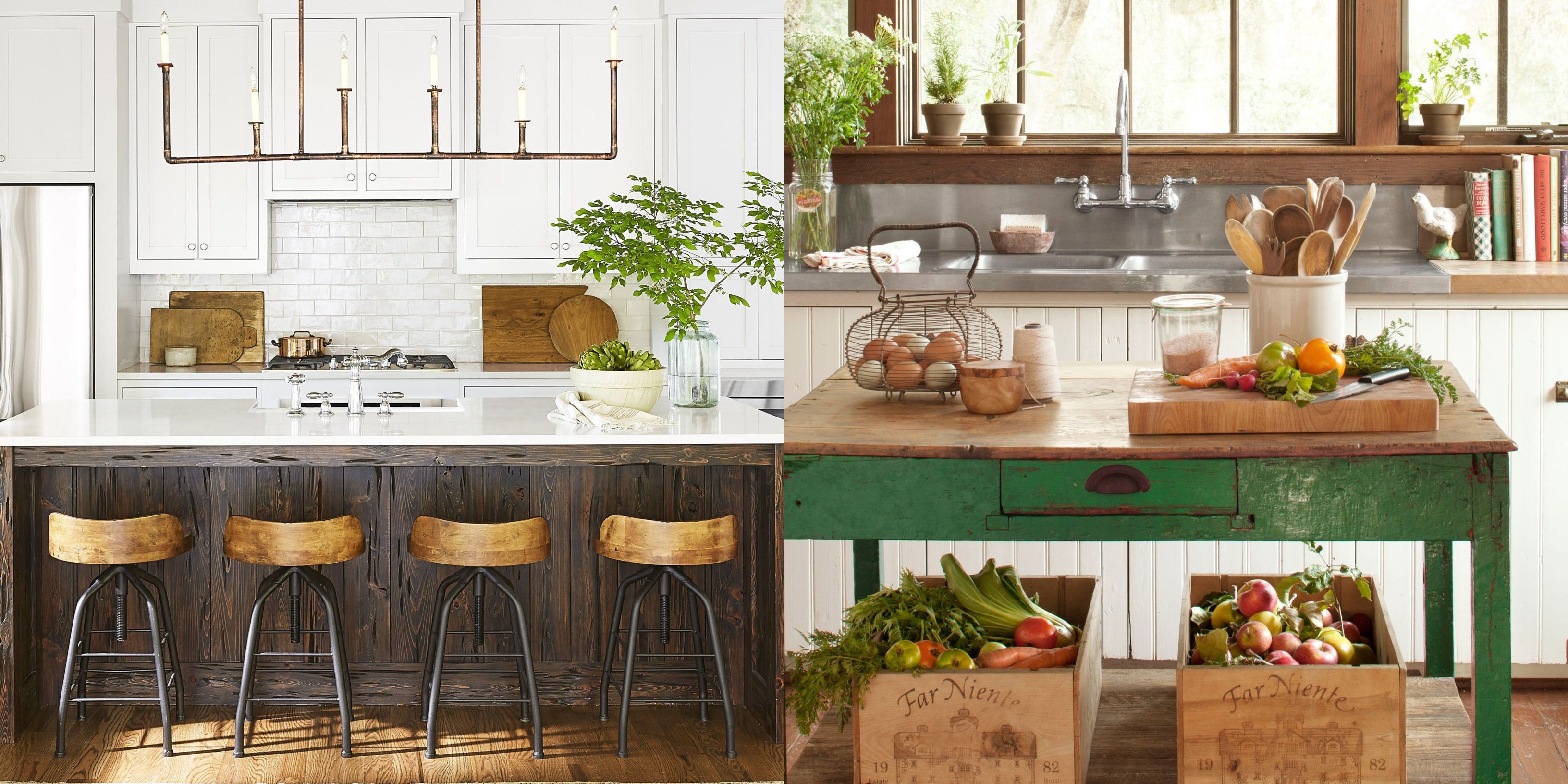 Quartz Countertop And Two Pendant Lights Over The Kitchen Island 