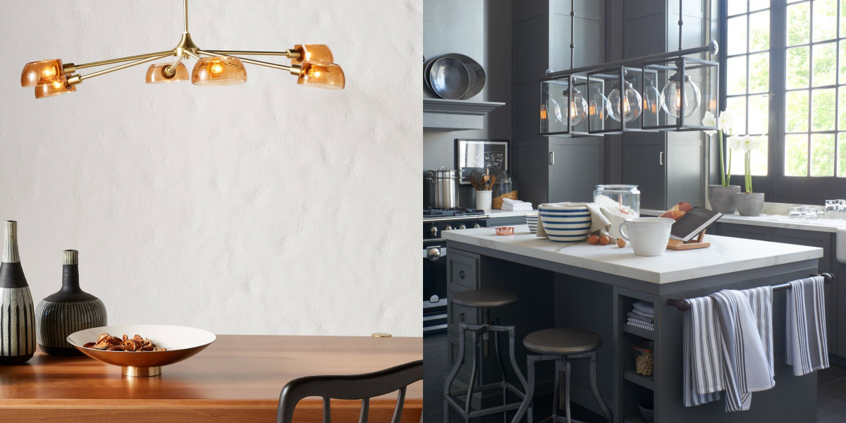 best lighting for kitchen island