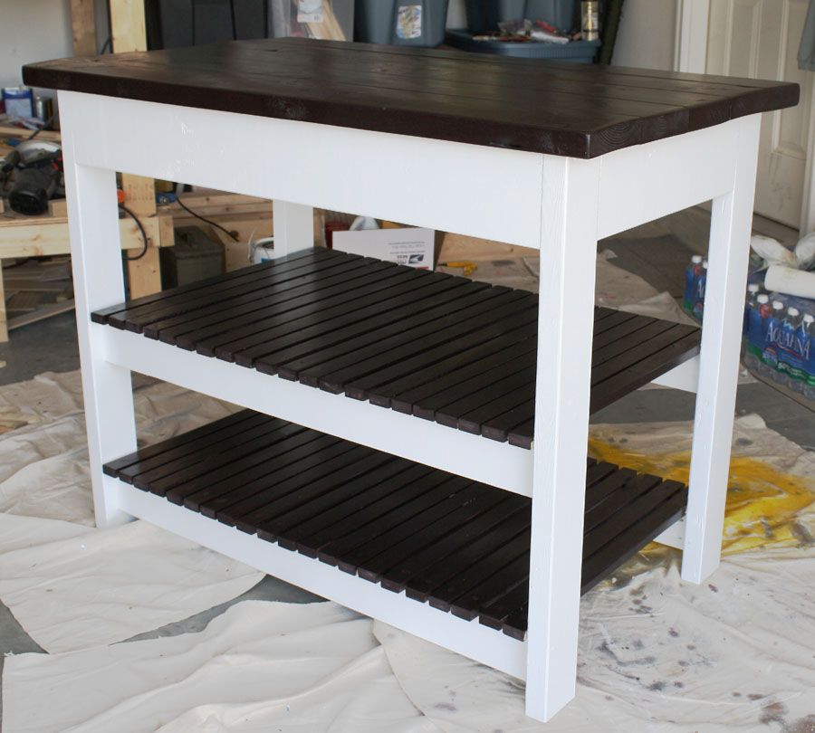 15 Diy Kitchen Islands Unique, How To Turn A Sofa Table Into Kitchen Island