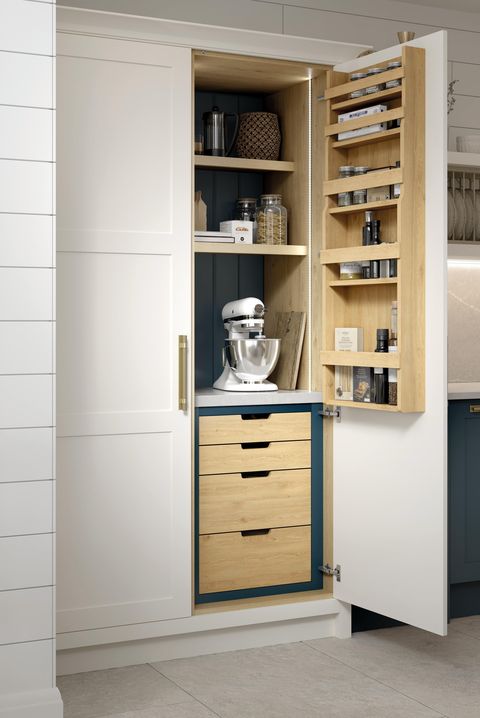 21 Pantry Ideas Larder Cupboard, Free Standing Kitchen Pantry Cabinet Uk