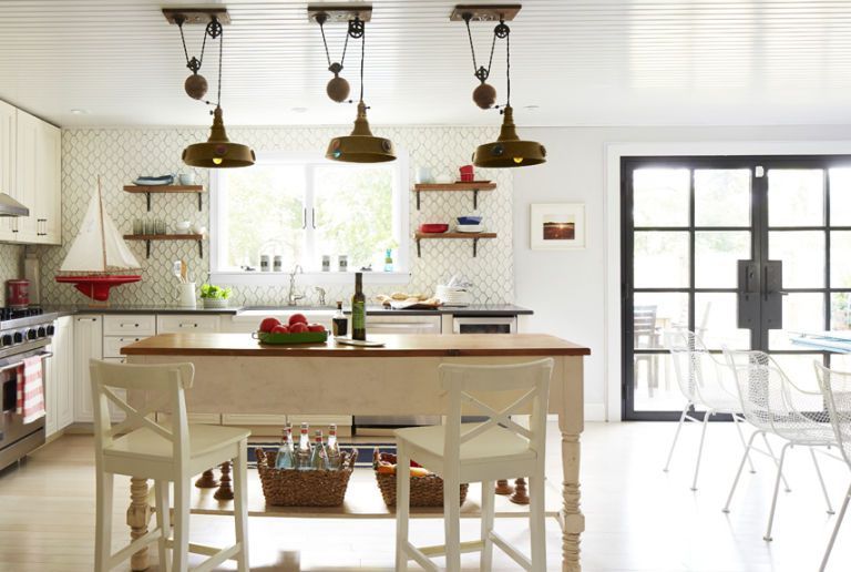 kitchen table lighting ideas