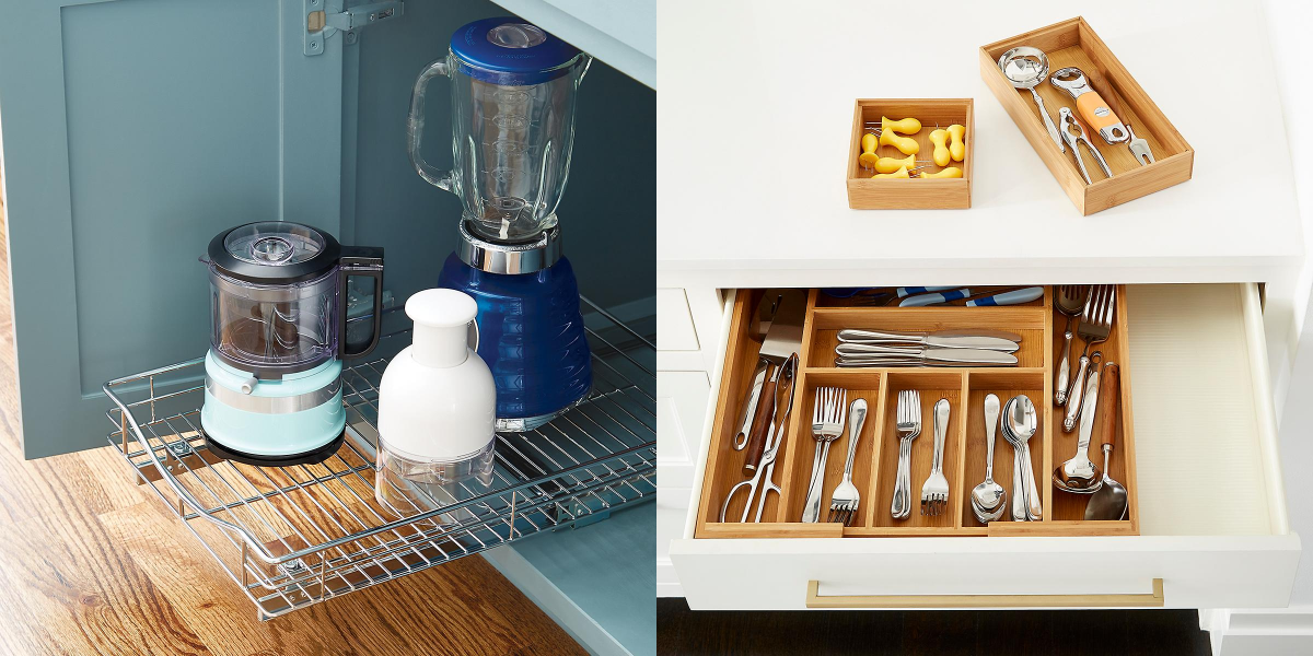 Realistic Ways To Organize A Small Kitchen Without A Pantry