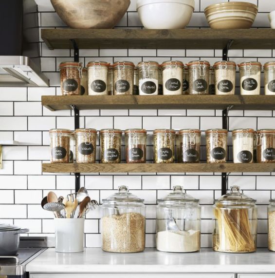 40 Kitchen Organization Ideas, Kitchen Wall Cupboard Storage Ideas