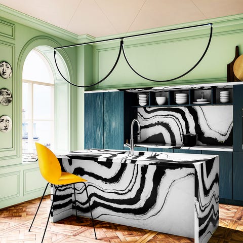 Sala, Diseño de interiores, Verde, Muebles, Pared, Blanco y negro, Diseño, Edificio, Casa, Suelo,