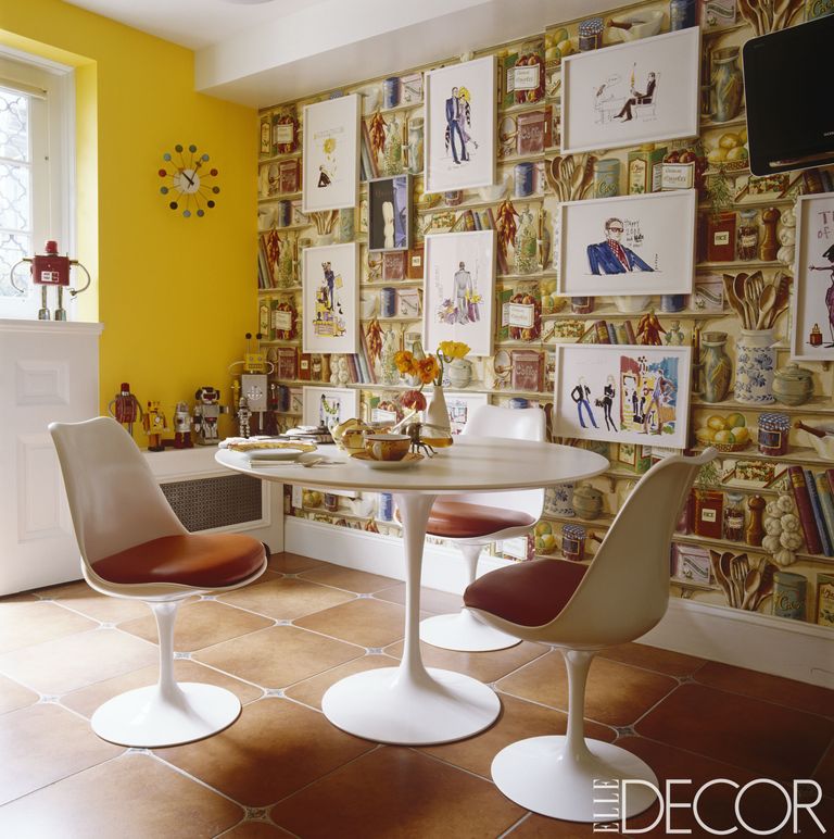 10 Best Kitchen Wallpaper Ideas - Chic Wallpaper Designs ...