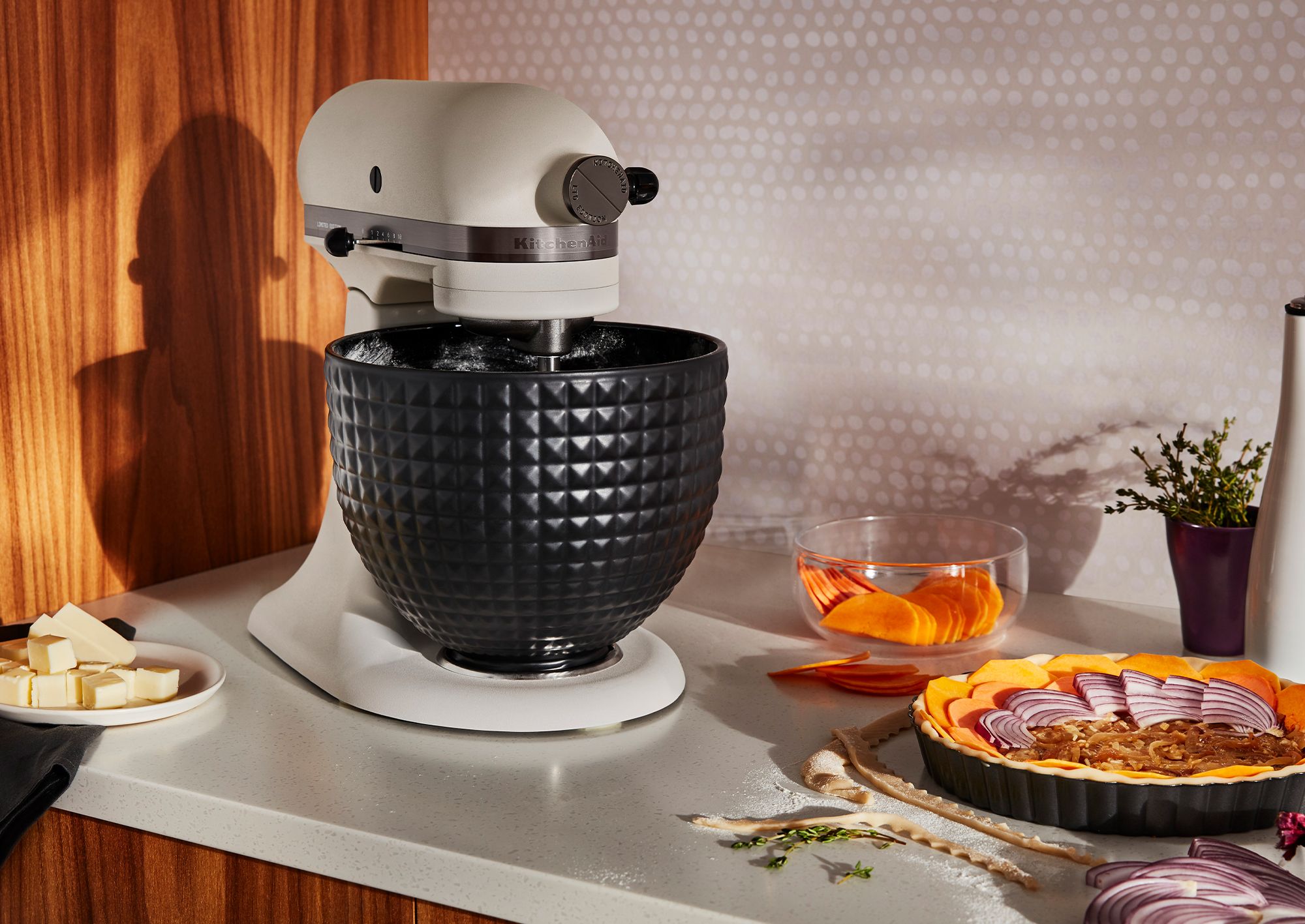 kitchen aid light and shadow bowl