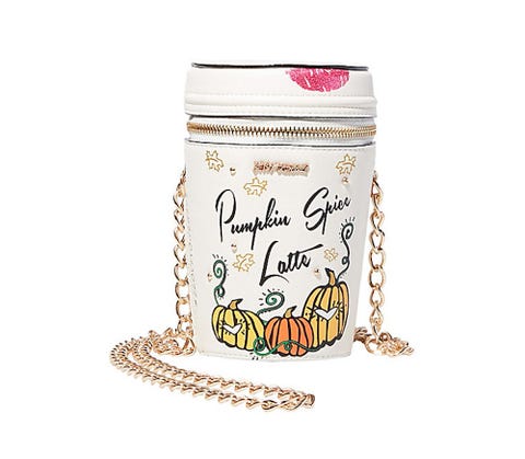 betsey johnson pumpkin spice purse