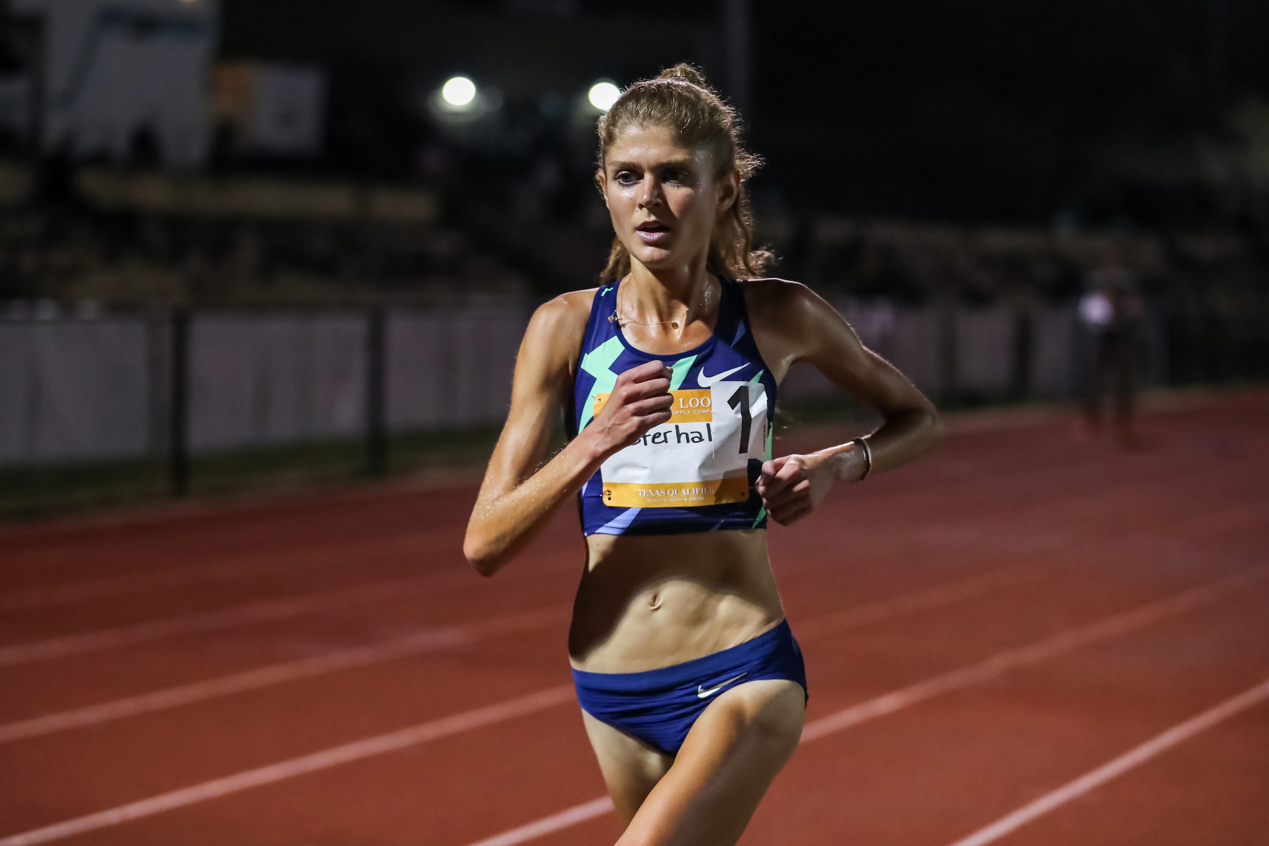 Konstanze Klosterhalfen Breaks the German 10,000-Meter Record at The Texas Qualifier