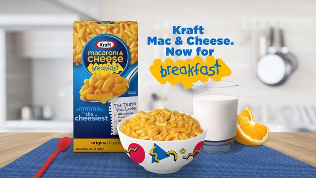kraft mac and cheese for breakfast