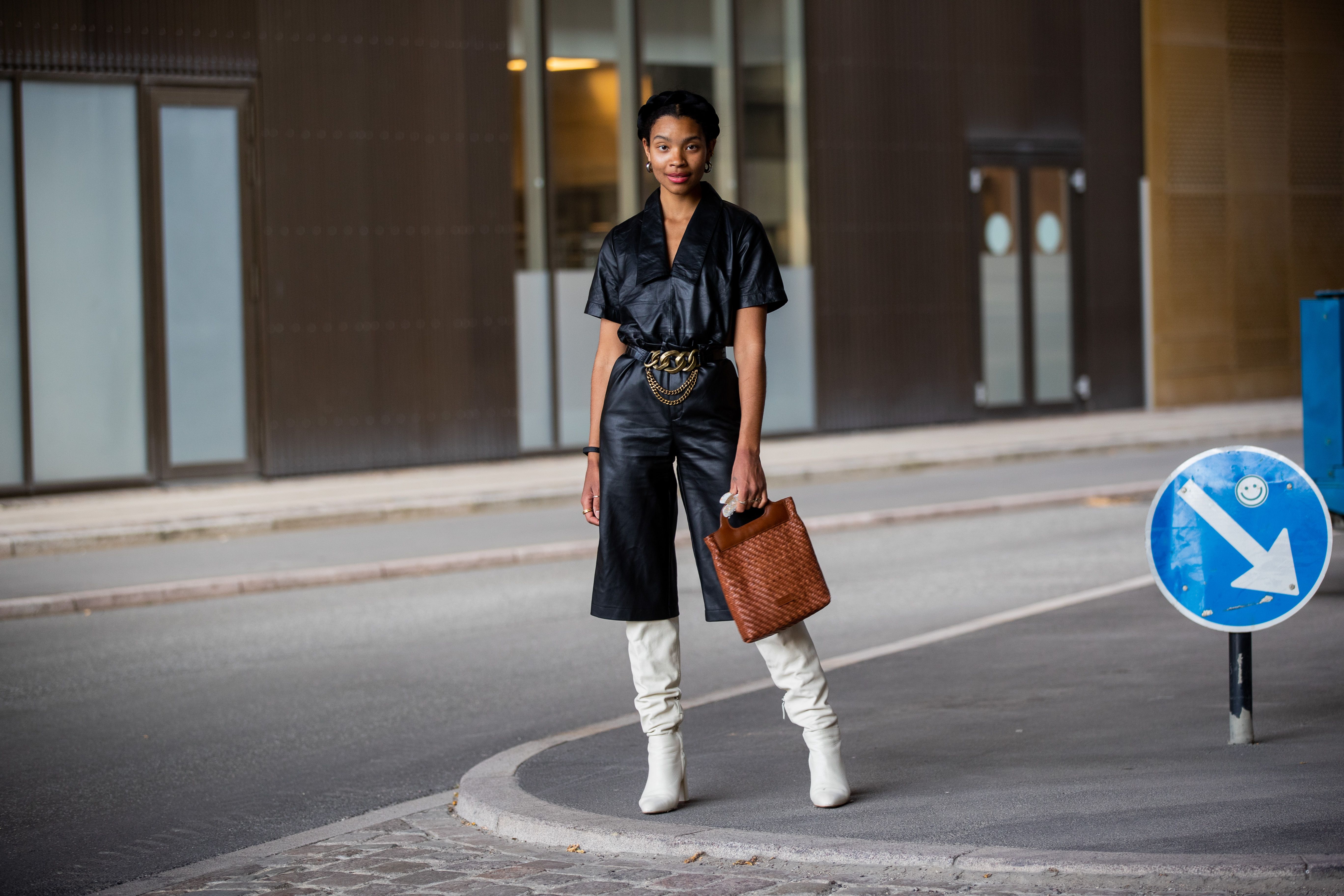 How to style knee-high boots this 