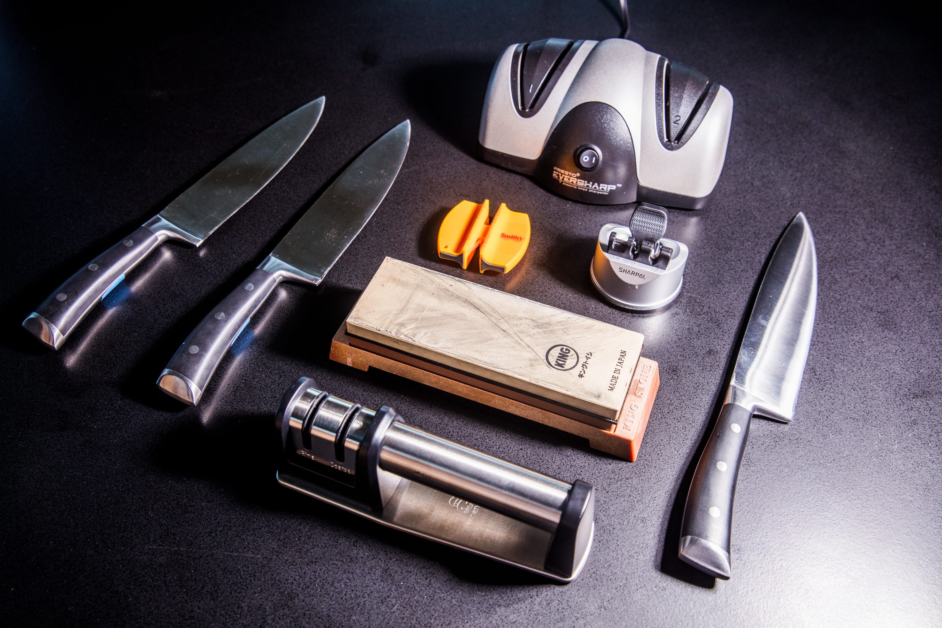 We Tried Out a Bunch of Knife Sharpeners — and These Are the Ones That Made the Cut