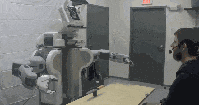 HRI Laboratory Knife-wielding Robot