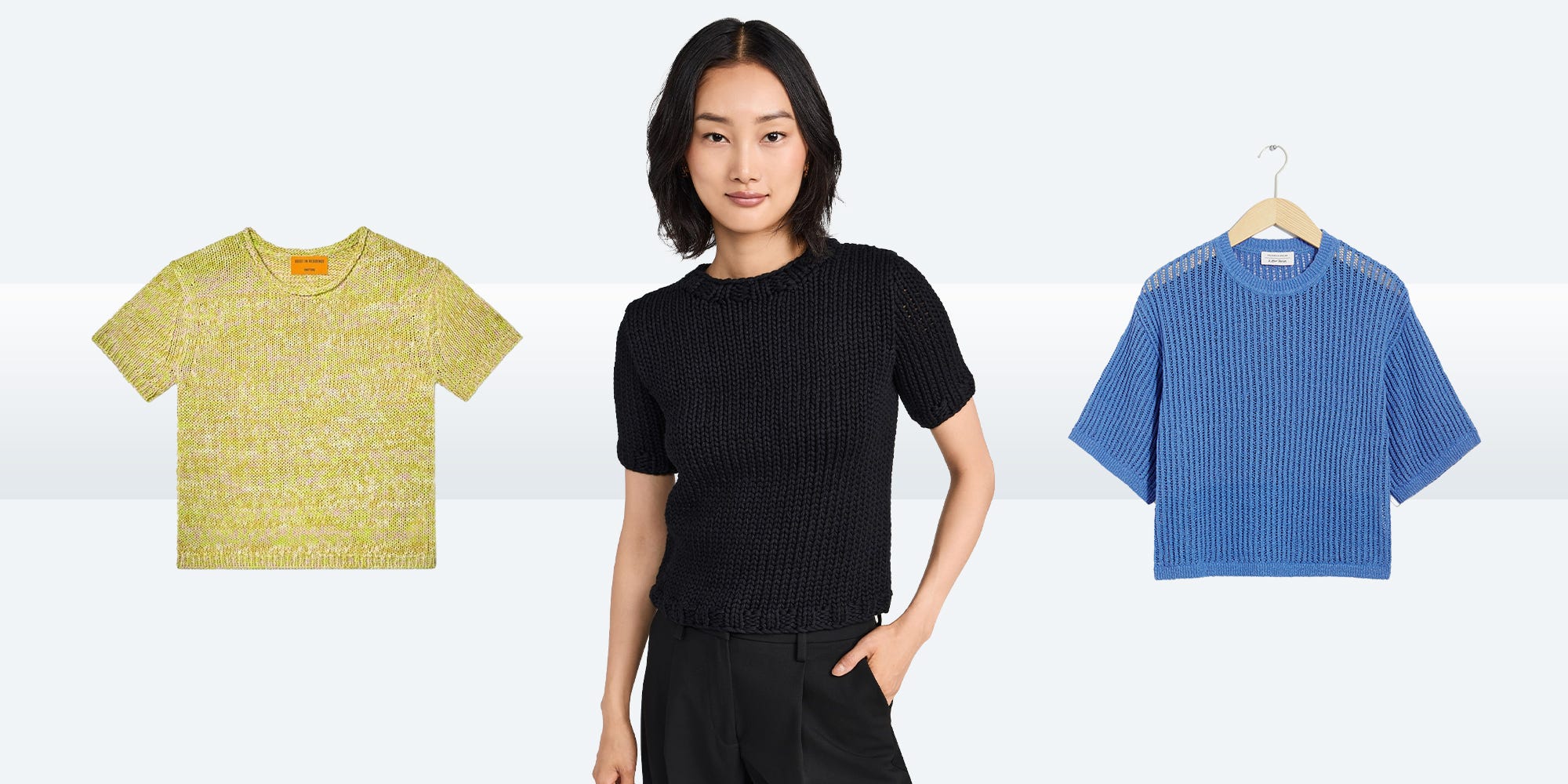 Knit T-Shirts Are a Summer Trend You Don't Want to Skip Out On