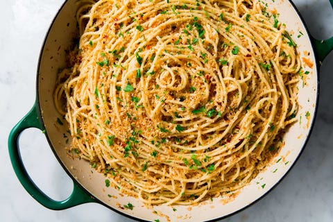 Makkelijke knoflookspaghetti makkelijke knoflookspaghetti