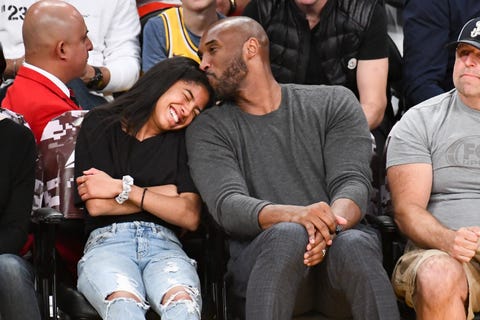 Celebrities At The Los Angeles Lakers Game