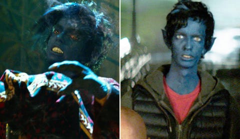 Kodi Smit-McPhee als Nightcrawler, X-Men Apocalypse en Dark Phoenix