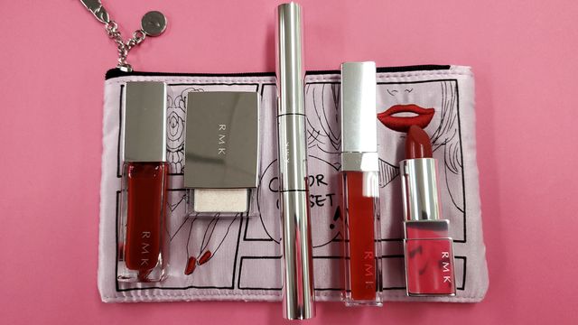 Red, Lipstick, Metal, Material property, Rectangle, Silver, Still life photography, Stationery, Coquelicot, Lighter, 