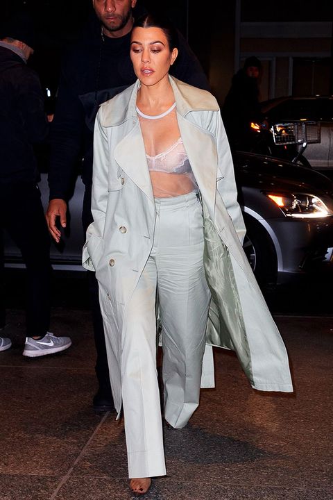 Kardashian sexy transparent blouse kourtney in leaked Kourtney Kardashian