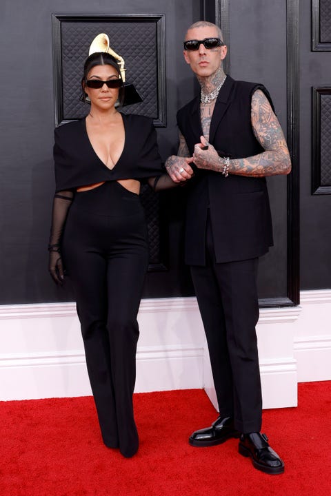 Kourtney Kardashian and Travis Barker kourtney kardashian and travis barker