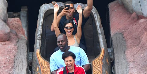 kourtney kardashian had a ton of fun for her birthday at disneyland
