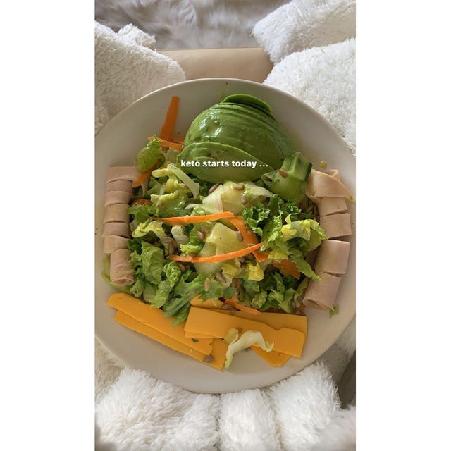 kourtney kardashian keto diet