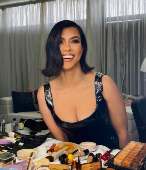 Kourtney Kardashian just shared a look at her favourite makeup products