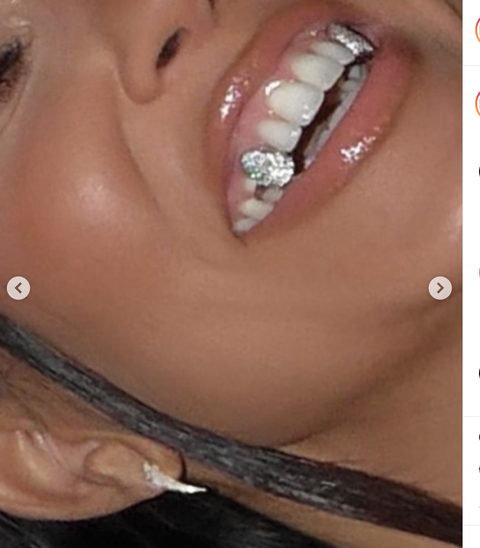 kourtney kardashian fashion tooth