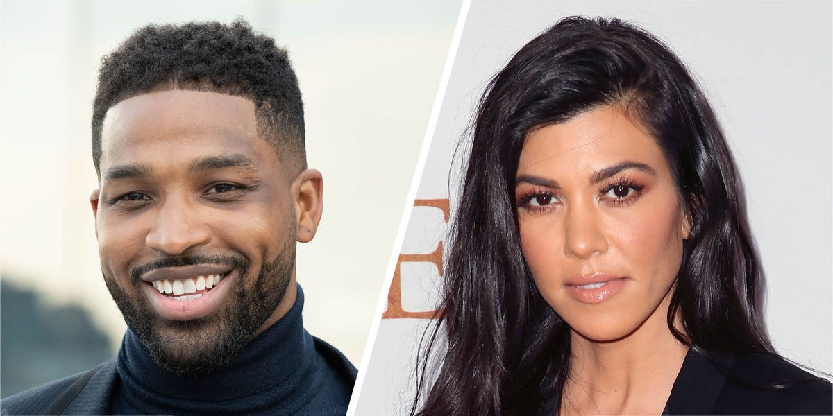 Kourtney Kardashians Savage Comment To Tristan Thompson While He Held True For The First Time 