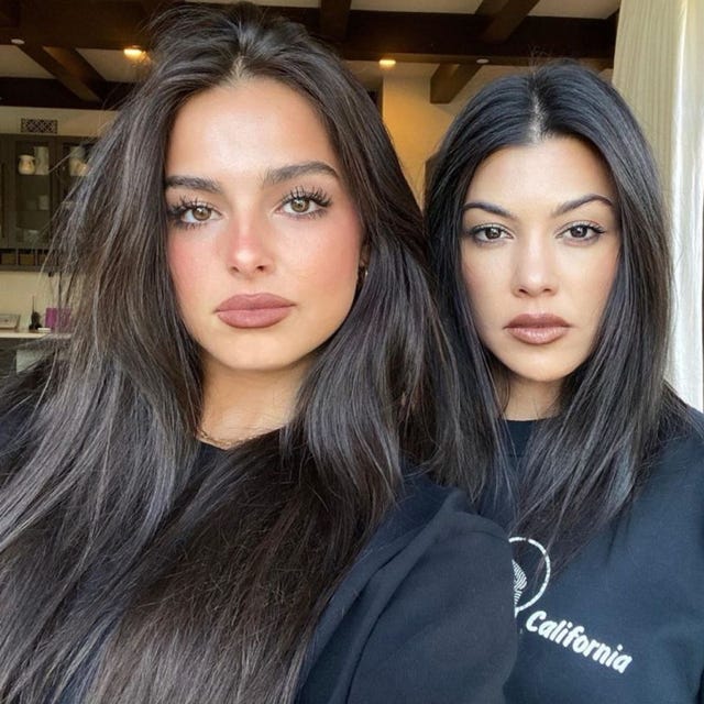 Kourtney Kardashian and addison rae kourtney kardashian and addison rae