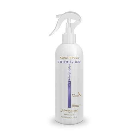 Keratin Plus Infinity Ice smoothing treatment for blonde hair