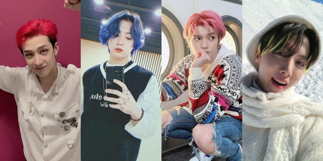 Btsやnctのカラフルヘアを総覧 イケメンkpopアイドルのヘアカラーギャラリー