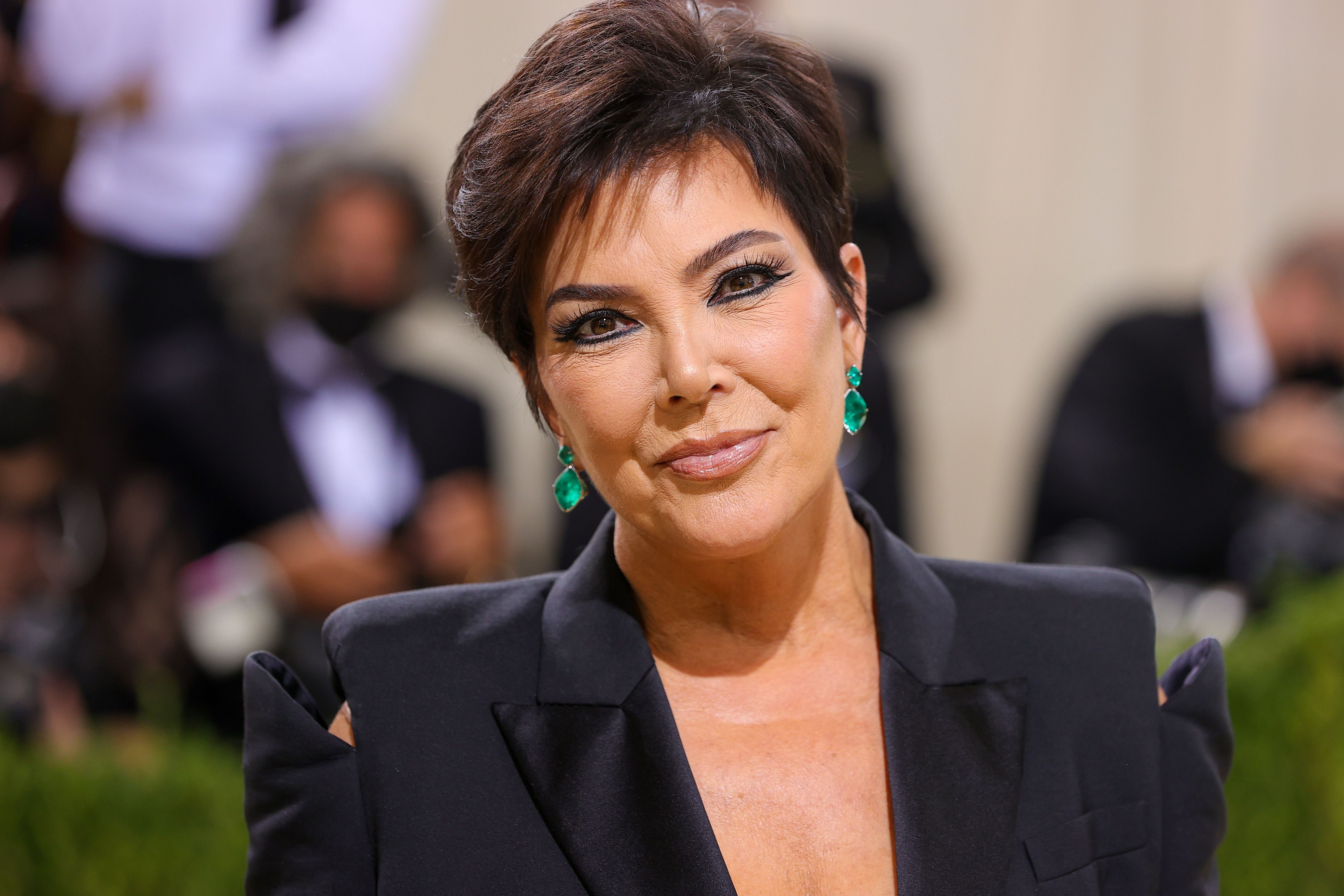 Kris Jenner Attends The 2021 Met Gala Celebrating In News Photo 1635679366 