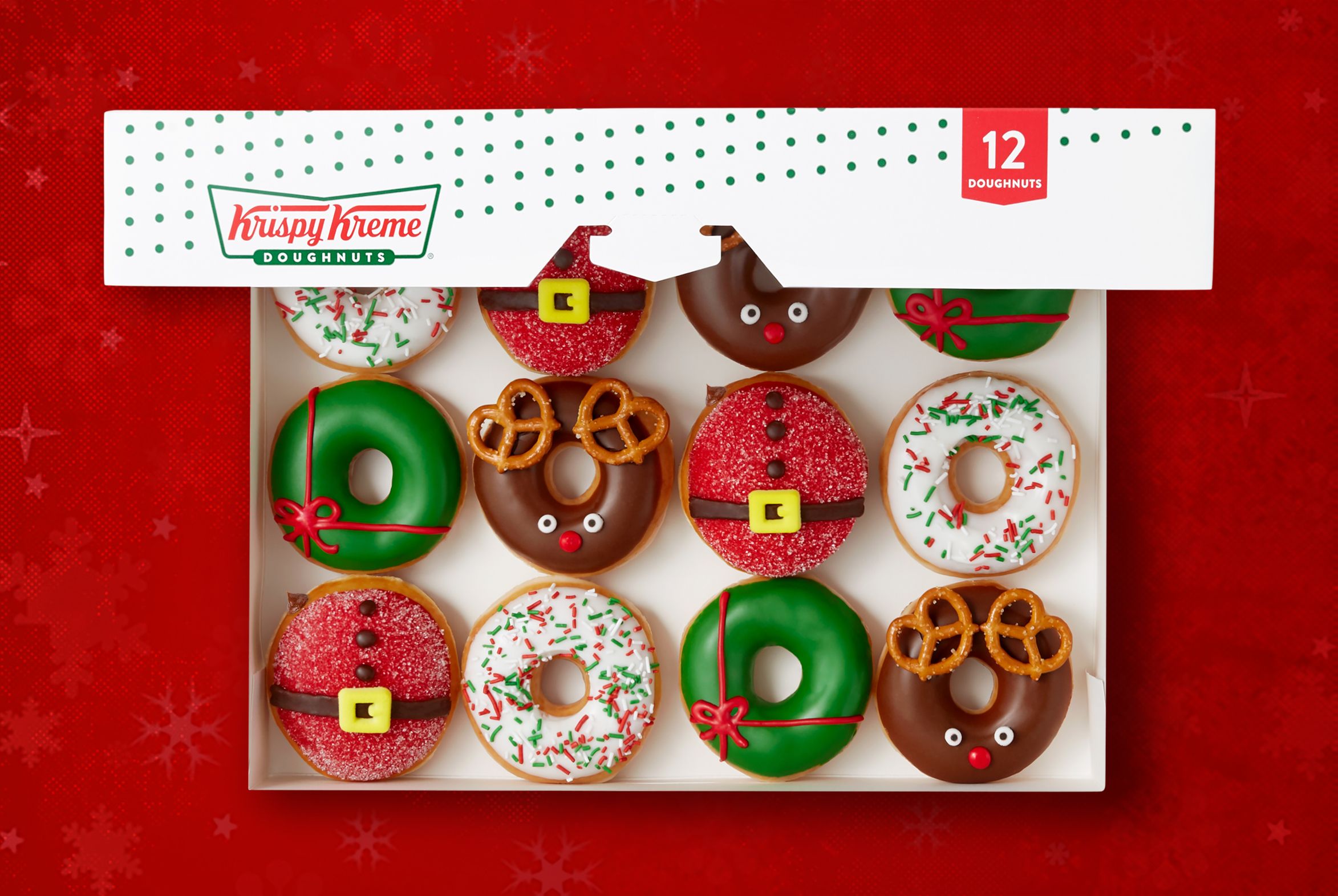 Krispy Kreme Announced Its Christmas Donuts For 2019