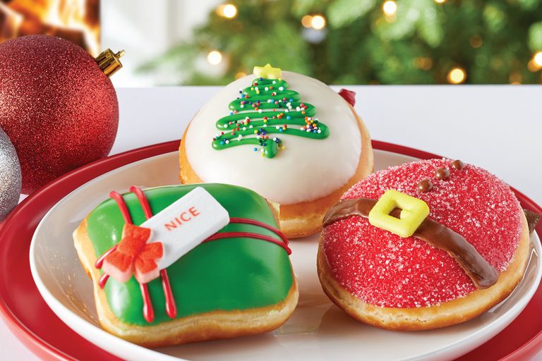 Krispy Kreme's Holiday Donut Line Is Here And It Includes One 