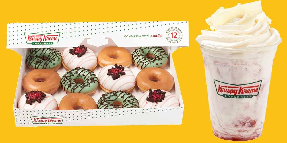 Krispy Kreme Has Released New Ice Cream Flavoured Doughnuts And Milkshakes