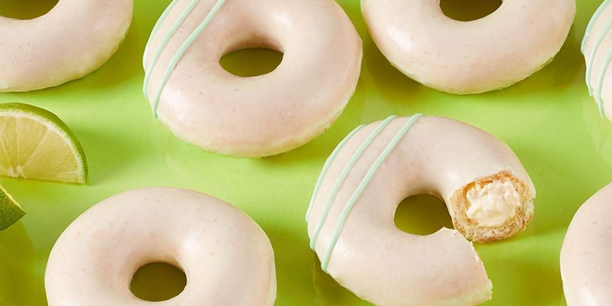 Krispy Kreme's New Key Lime Donut Is Available Starting
