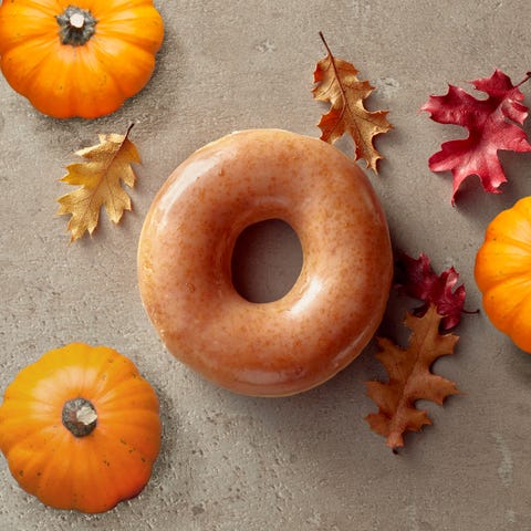 Krispy Kreme S Pumpkin Spice Original Glazed Donuts Are Back September 2019