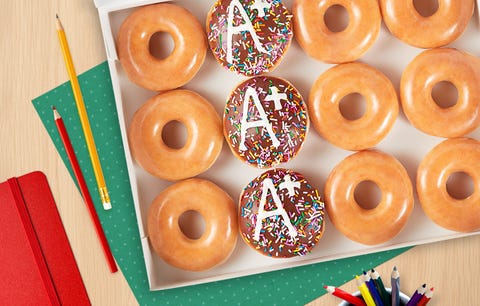 krispy kreme teachers free dozen