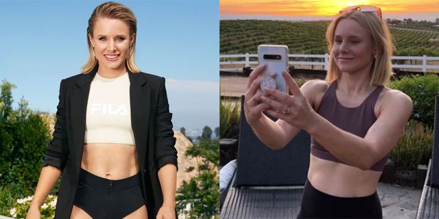 Kristen Bell Says Having Kids "Obliterated" Her Abs — Her...