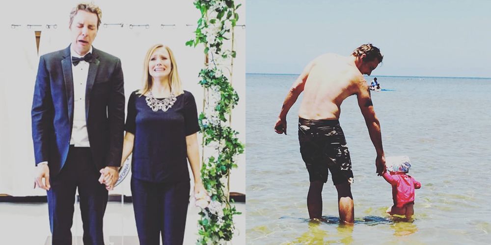 Kristen Bell Posts Never Before Seen Photos Of Dax Shepard To