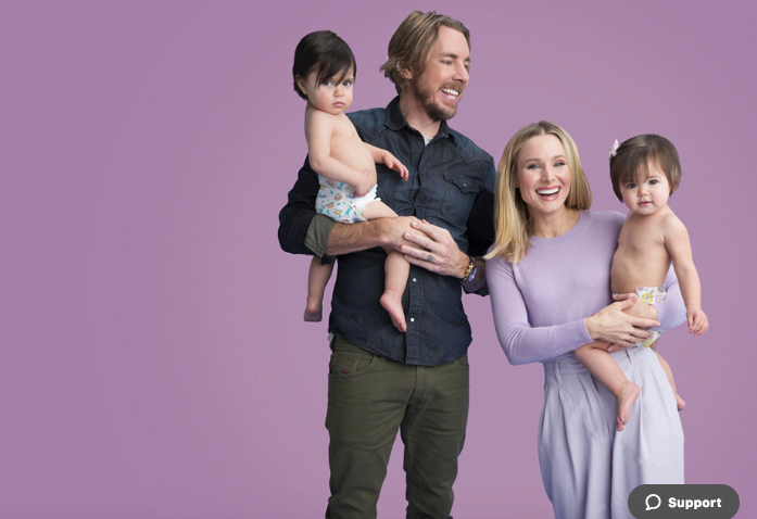 Kristen Bell And Dax Shepard Launched Hello Bello At Walmart A Line Of Plant Based Baby Products