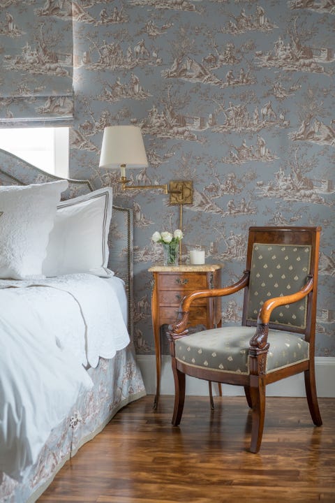 Tastefully Wallpapered Bedrooms