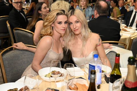 Champagne Collet and OBC Wine Celebrate 27th Critics Award Dylan Meyer and Kristen Stewart