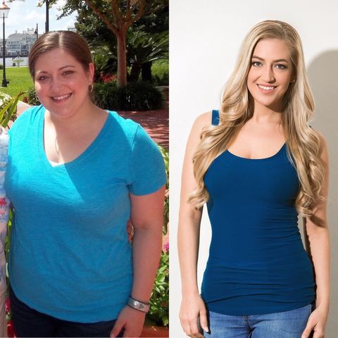 Kristina Bezenah keto diet before and after