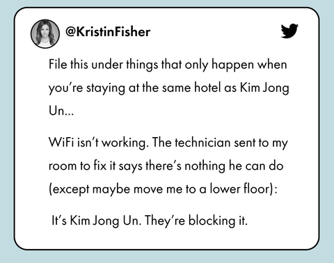 kristin fisher tweet