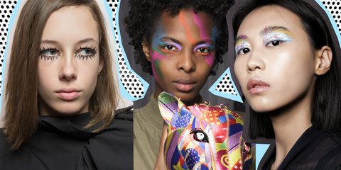 Make-up trends 2019: kleurrijk kunstwerk
