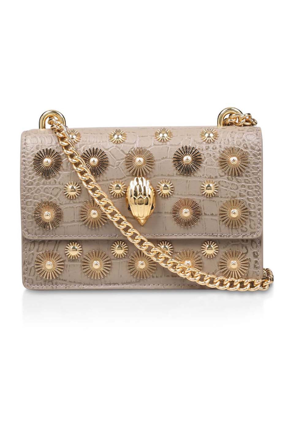 kurt geiger gold bag