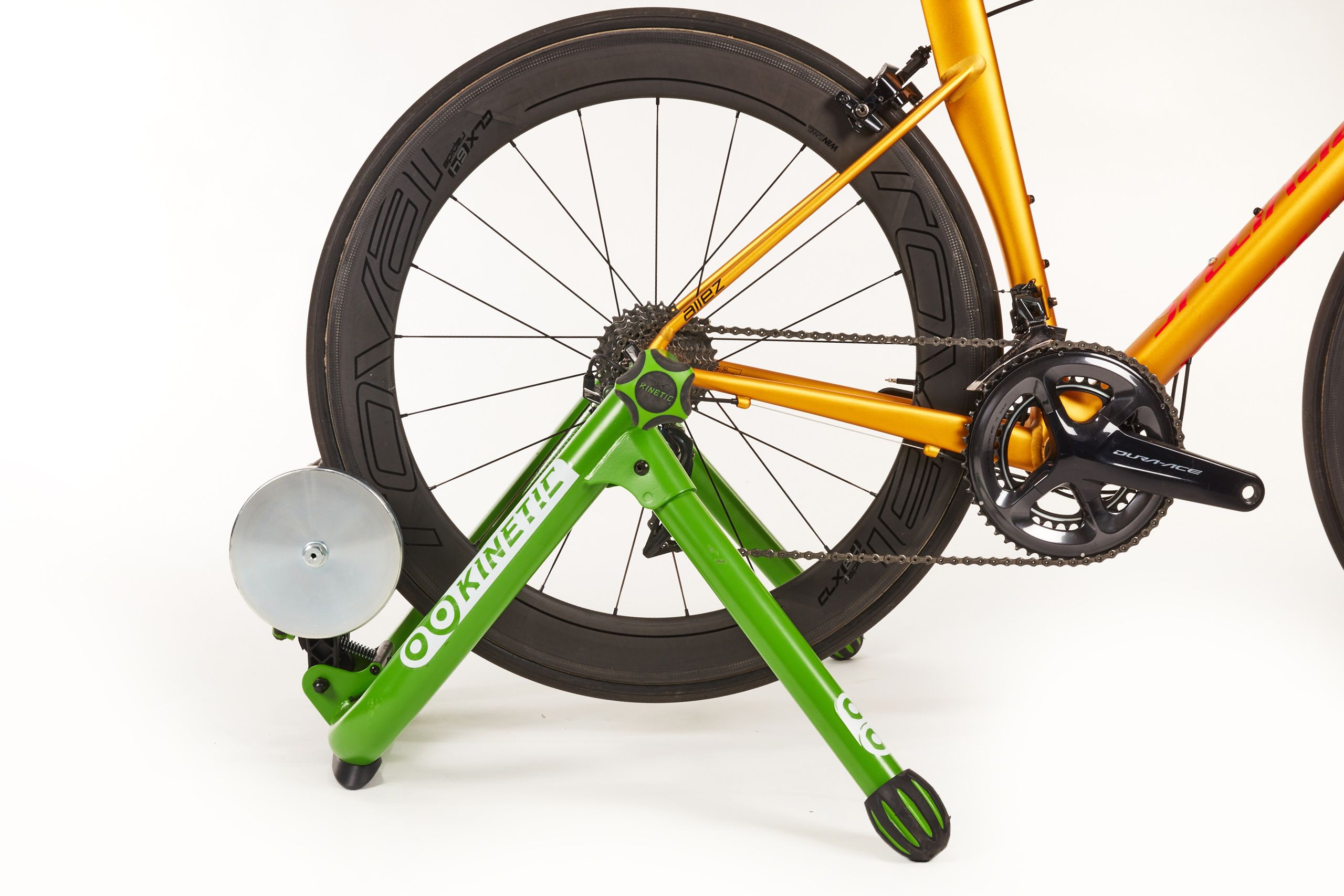 kinetic stationary bike trainer