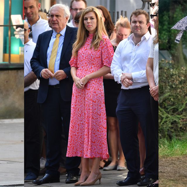 祝・第1子誕生！　英国、ジョンソン首相の婚約者、キャリー・シモンズの好感度あふれるファッションを追跡